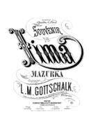 Souvenir de Lima, Mazurka